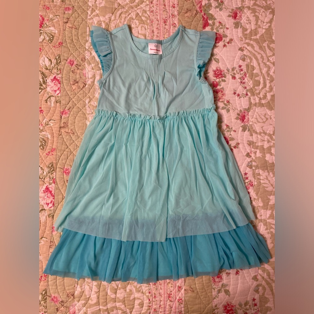 Hanna Andersson 120 Tiered Tulle Dress